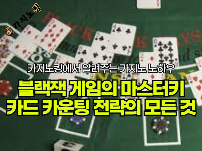 블랙잭 마스터키 카드 카운팅