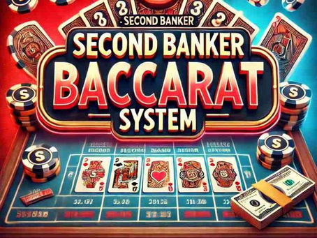 Second Banker Baccarat System: 느리지만 확실한 바카라 전략으로 바카라사이트에서 안정적인 승리 추구하기