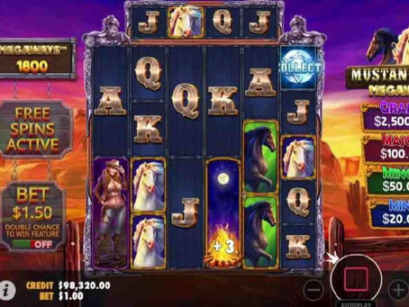 머스탱 골드 메가웨이™ 슬롯 소개 및 슬롯사이트 필승 공략 가이드