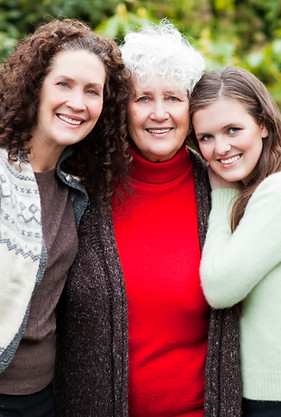 Family Portrait Outdoors