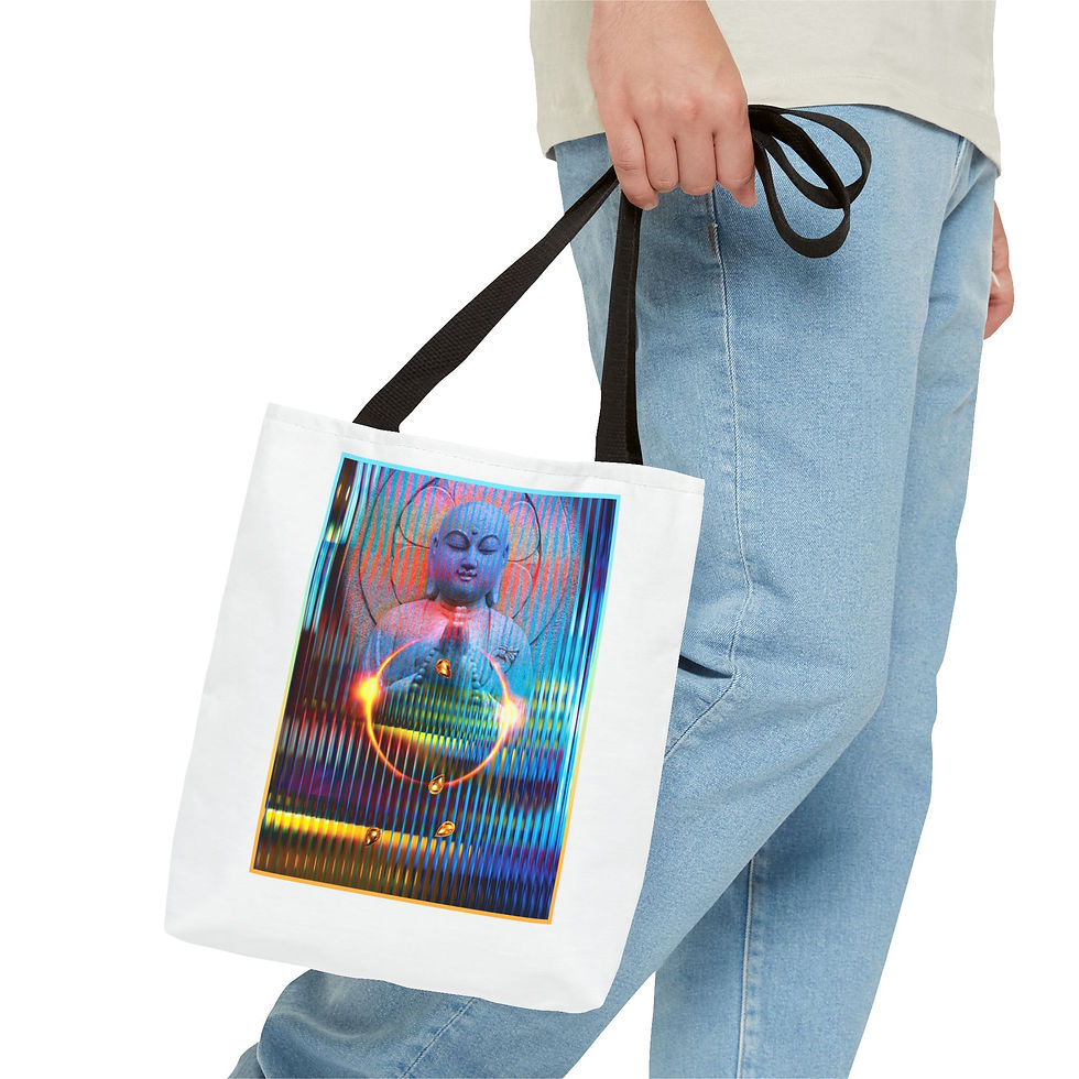 Thumbnail: Buddha in the Machine Tote Bag 
