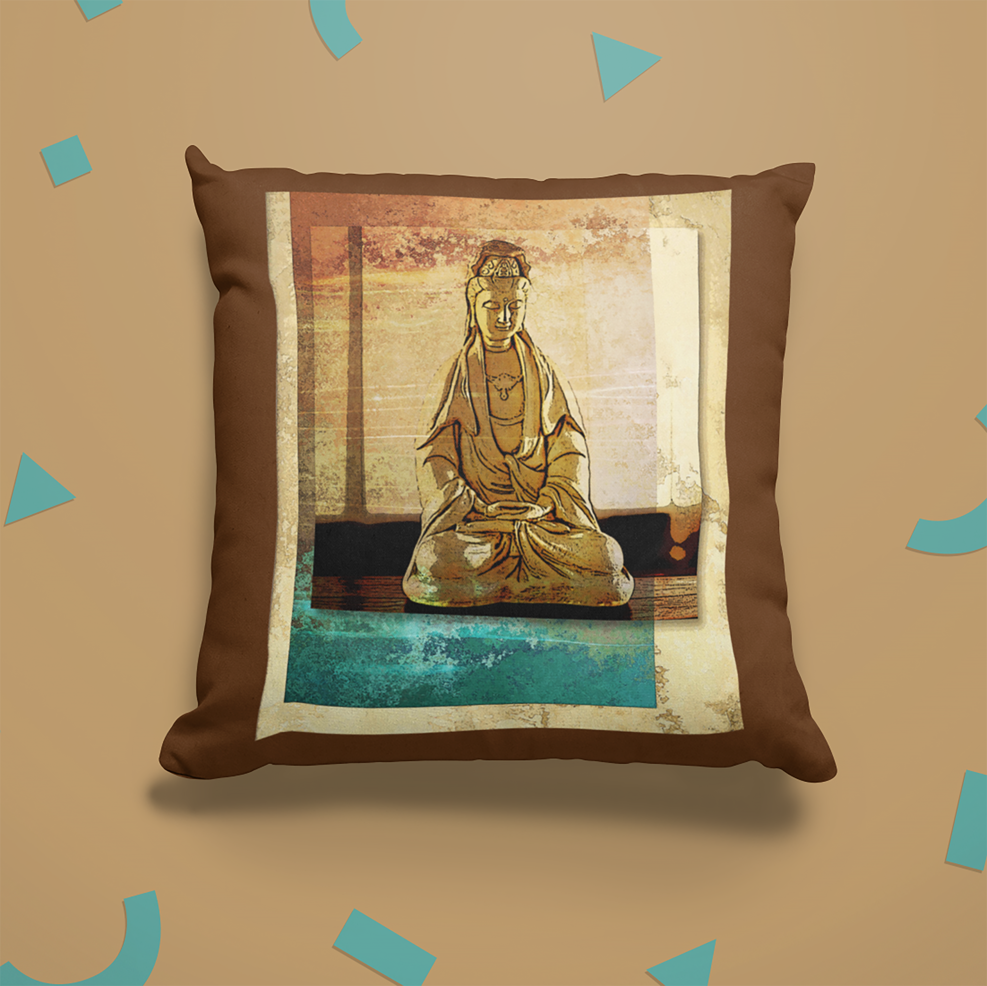 Buddha in the Window Pillow