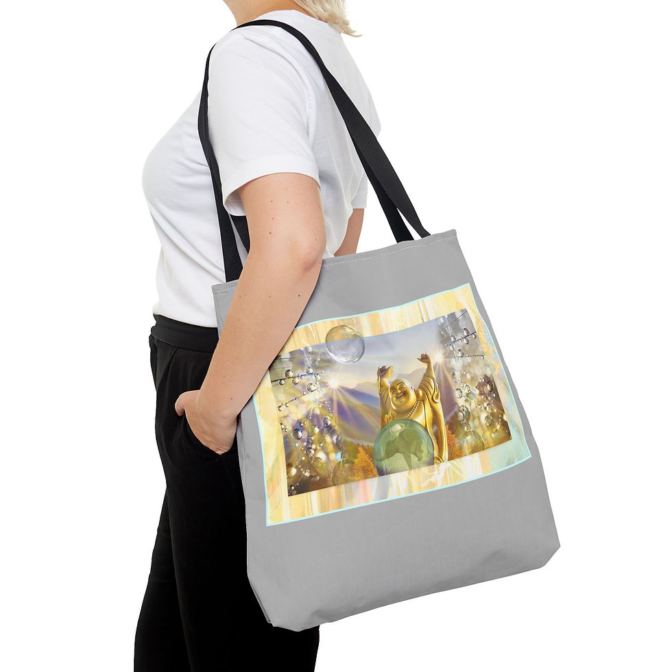 Thumbnail: Buddha of Joy Tote Bag