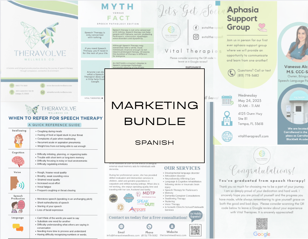 Marketing Bundle-Spanish
