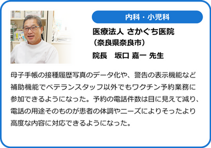 導入事例（さかぐち医院様）