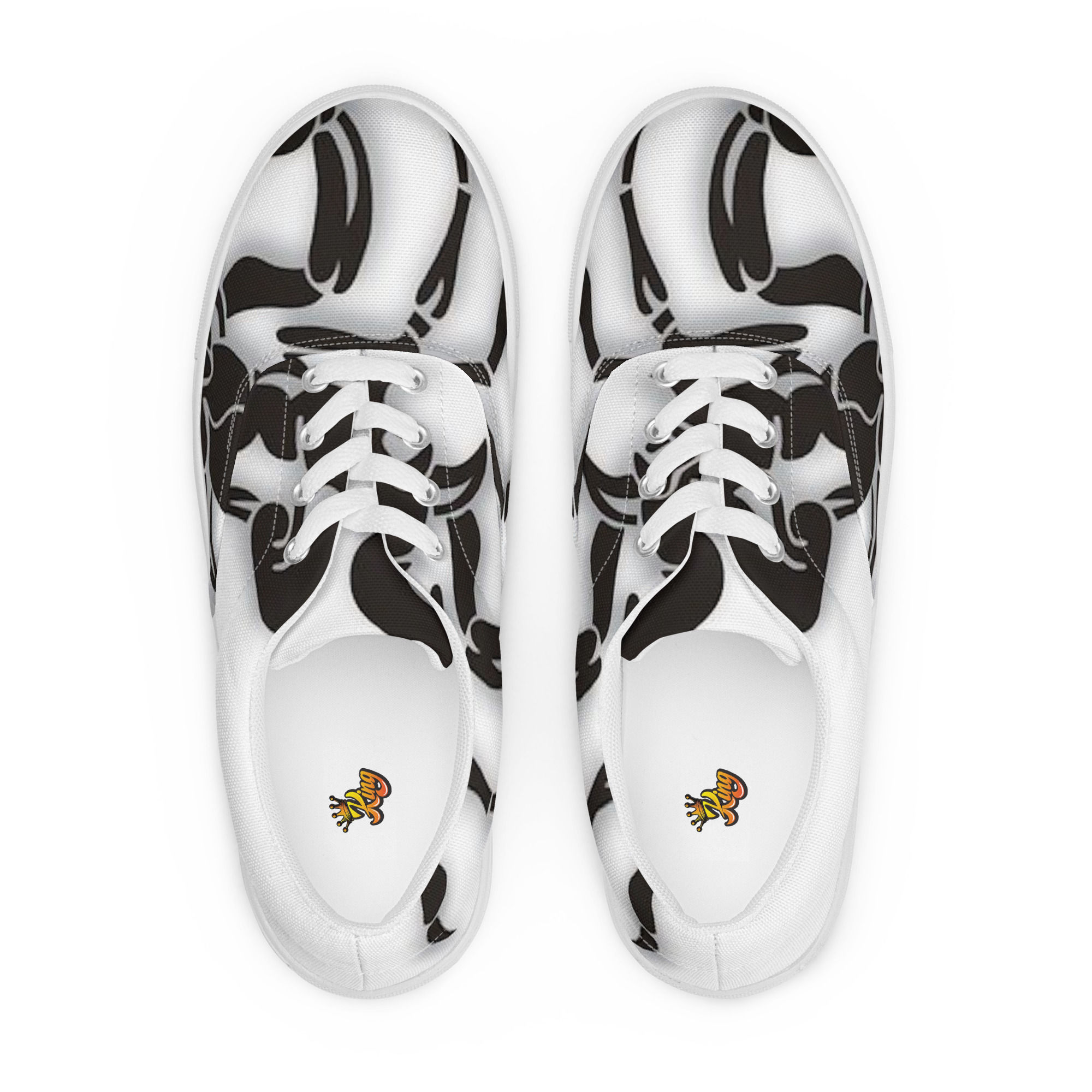 Men’s lace-up canvas shoes