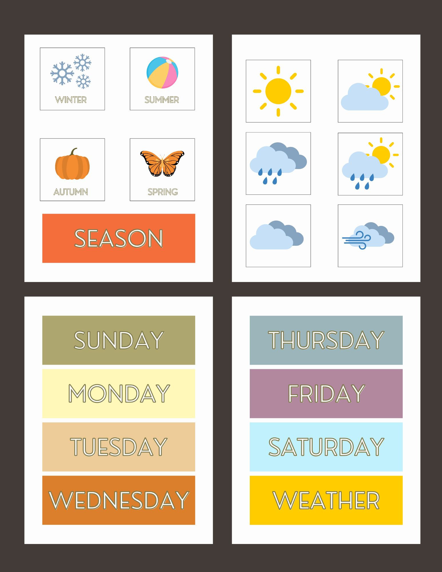 Morning Board Activity