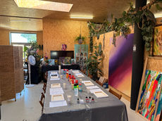 fluid art workshop
abstracte schilderworkshop
art attack room
atelier doen