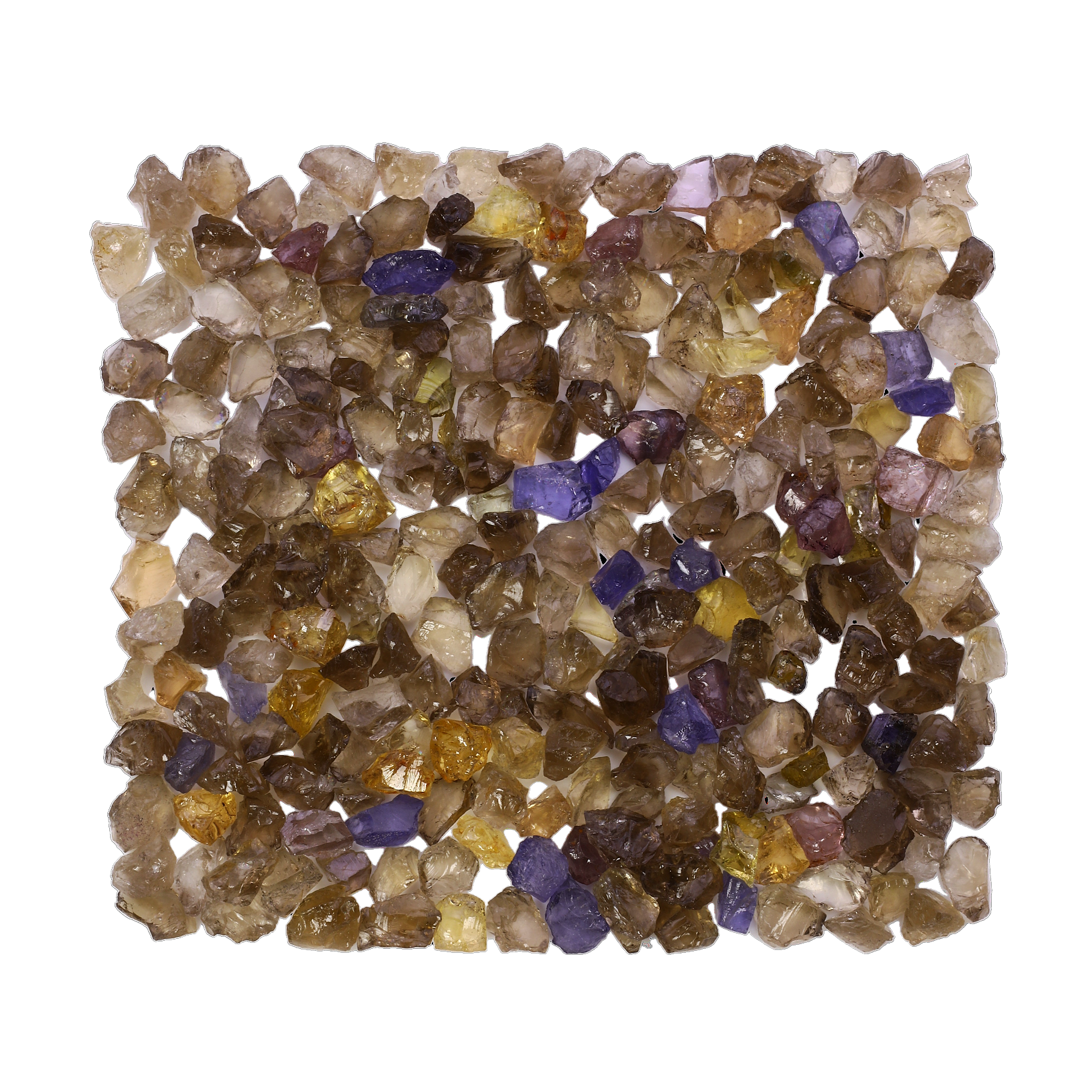NATURAL TANZANITE 100.00 CTS. 270 PCS.