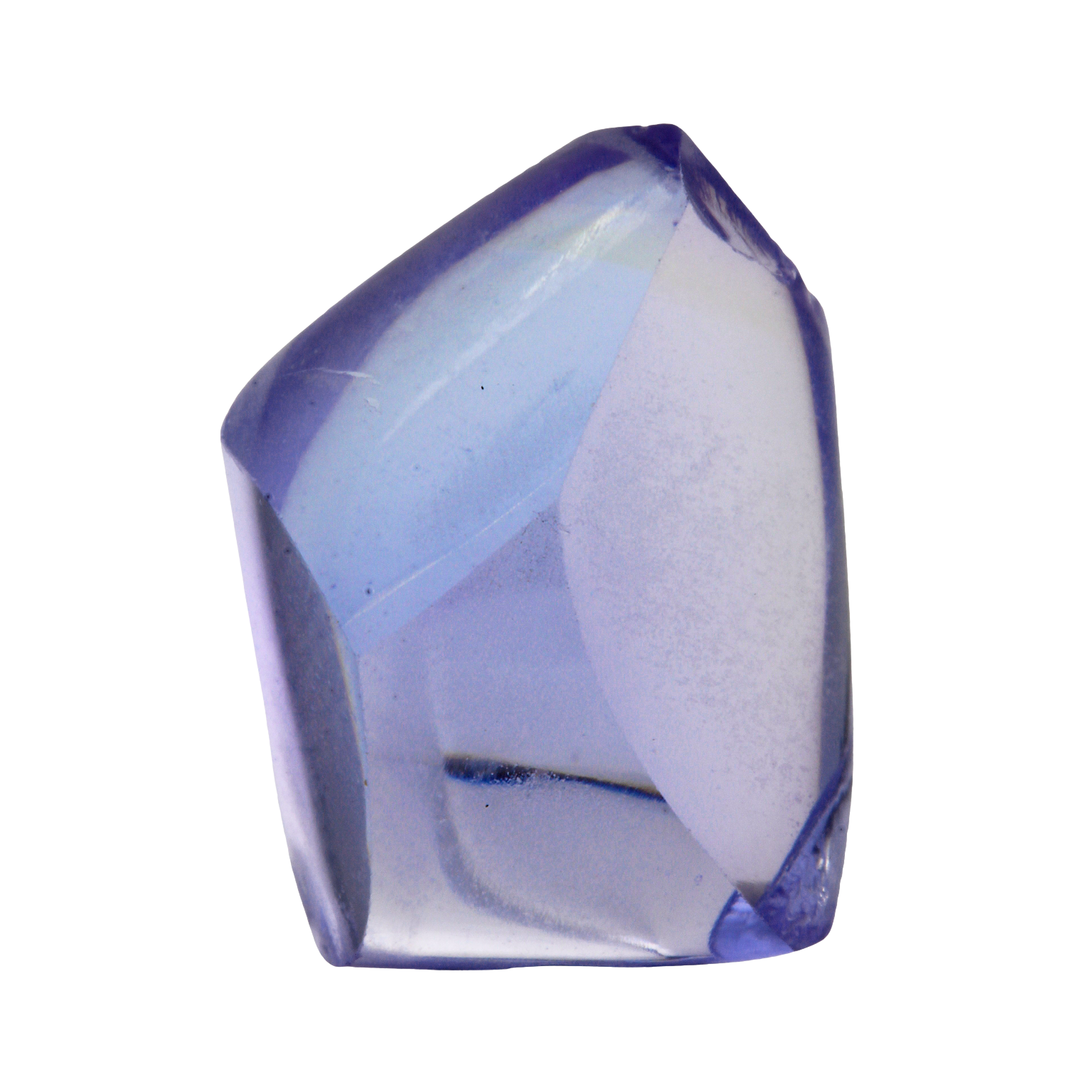 PASTEL PERIWINKLE TANZANITE 6.81 CTS 12X9X6MM