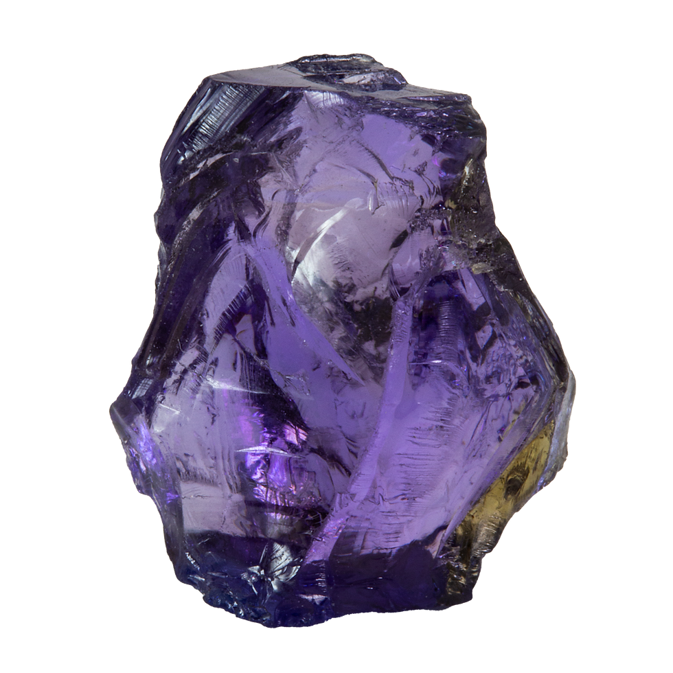 Orecchini A Perno In Oro Giallo 9kt Con Zircone Cubico Tanzanite - 2/3/4/5 Mm, Chiusura Andralok, Confezione Regalo