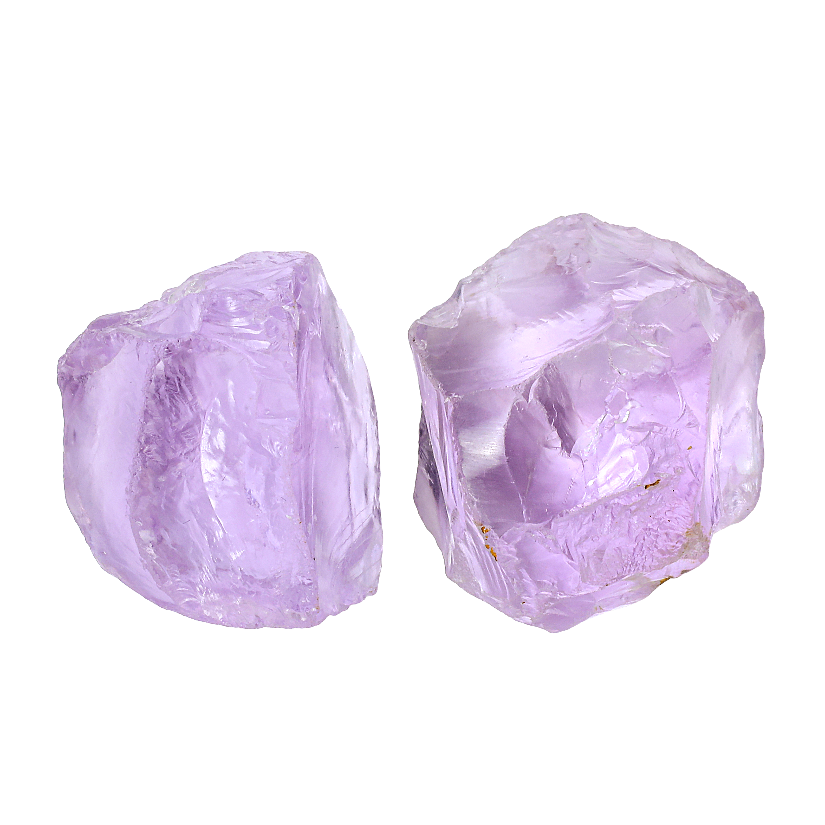 PASTEL PERIWINKLE AMETHYST 250.00 CTS. 2 PCS.