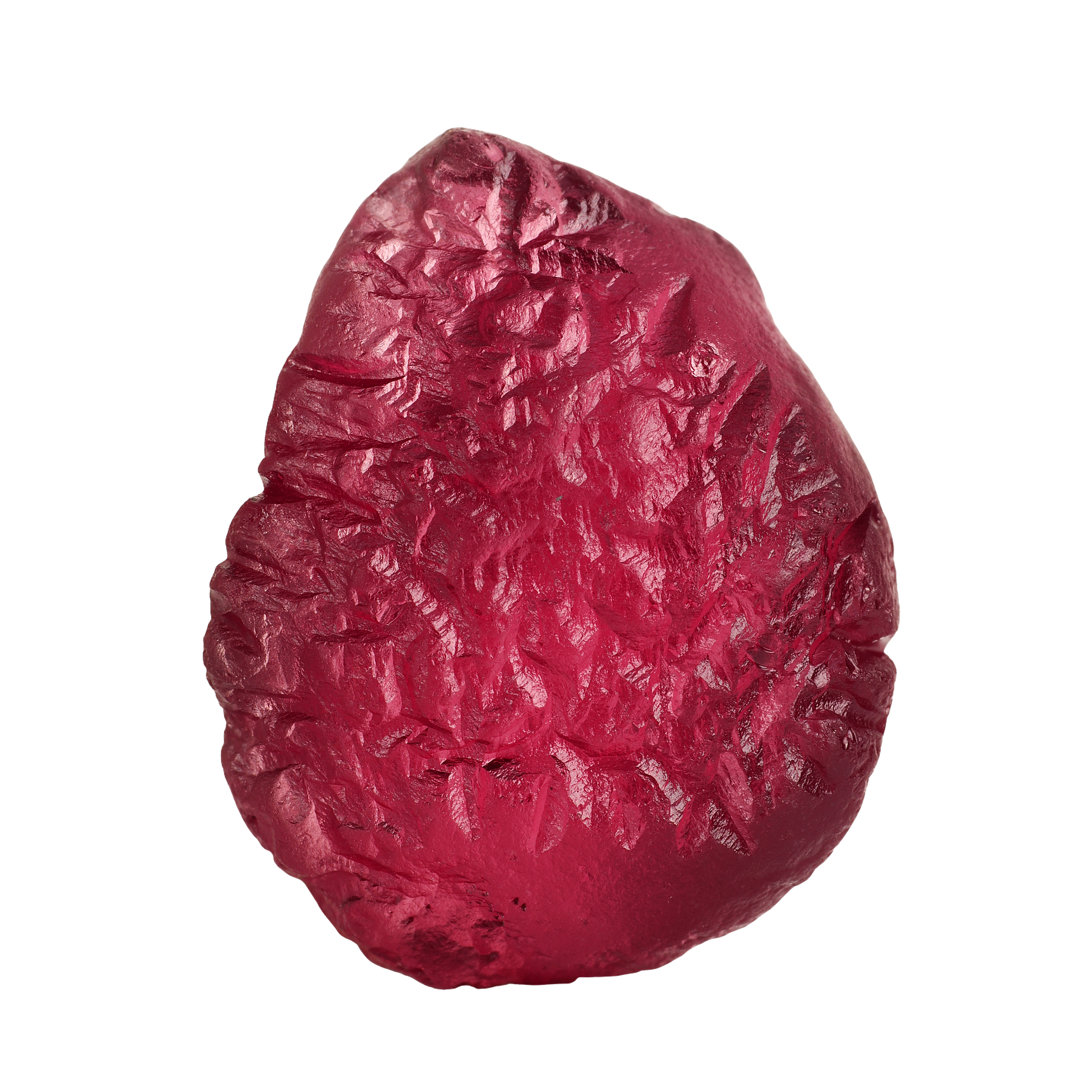 RASPBERRY ROSE GARNET 13.97 CTS 16X12X8 MM.