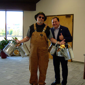 Andrew Bremner wins $70,975 in the March SAHF 50/50 Draw