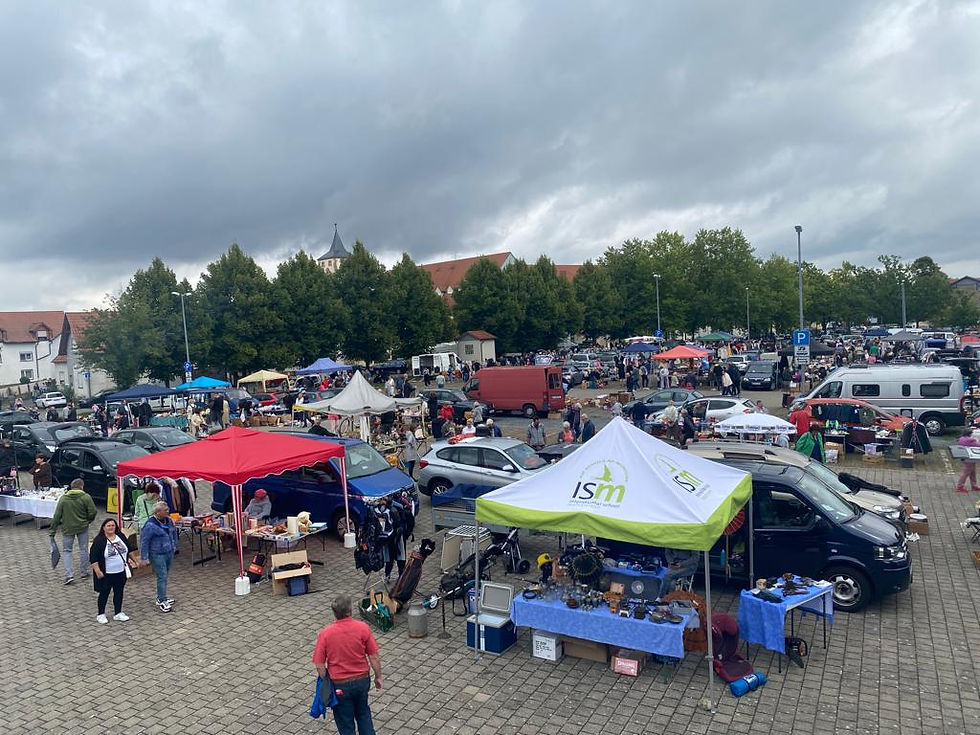 Abschluss Flohmarkt September 2022