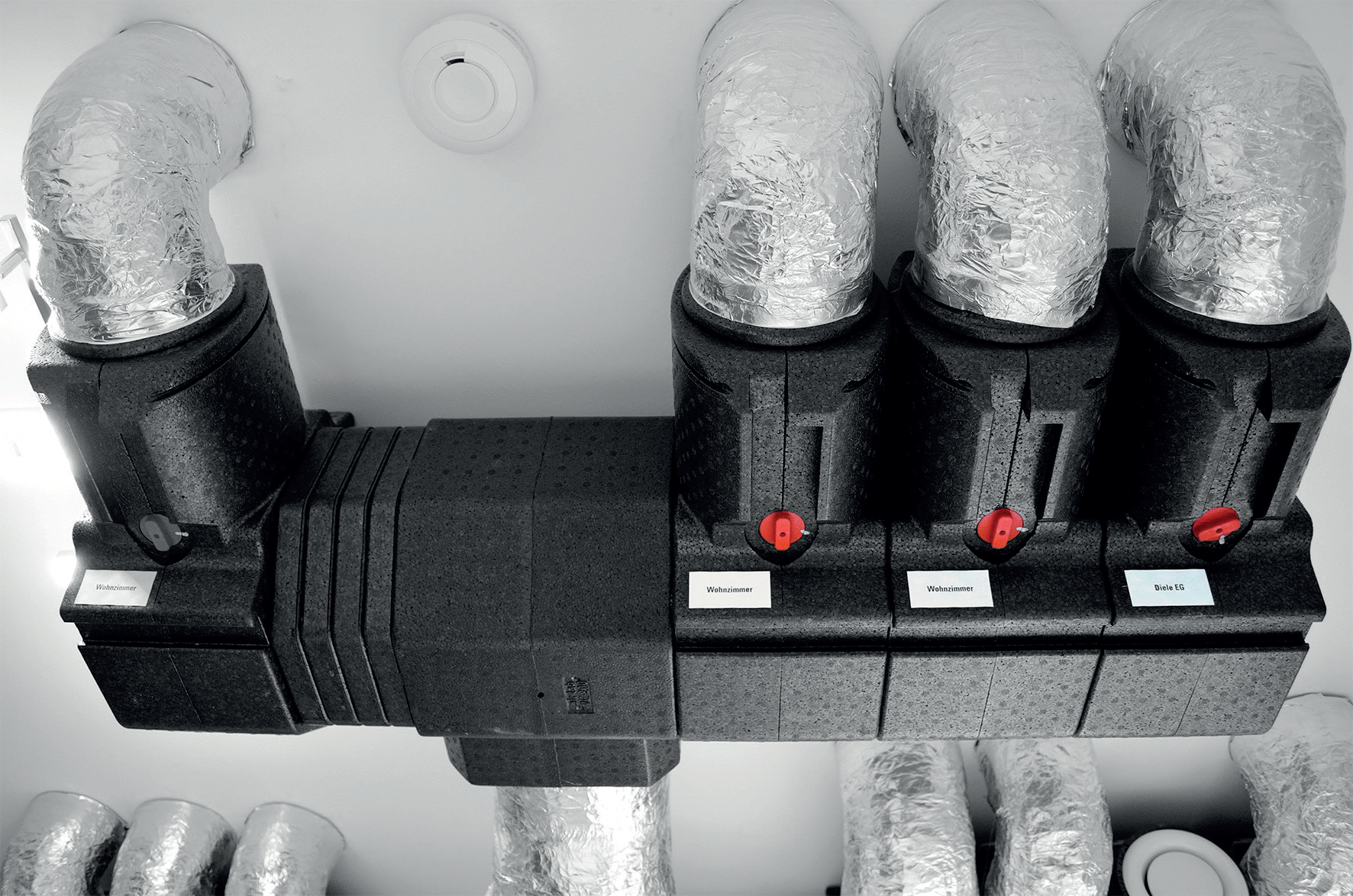 Distribution ventilation