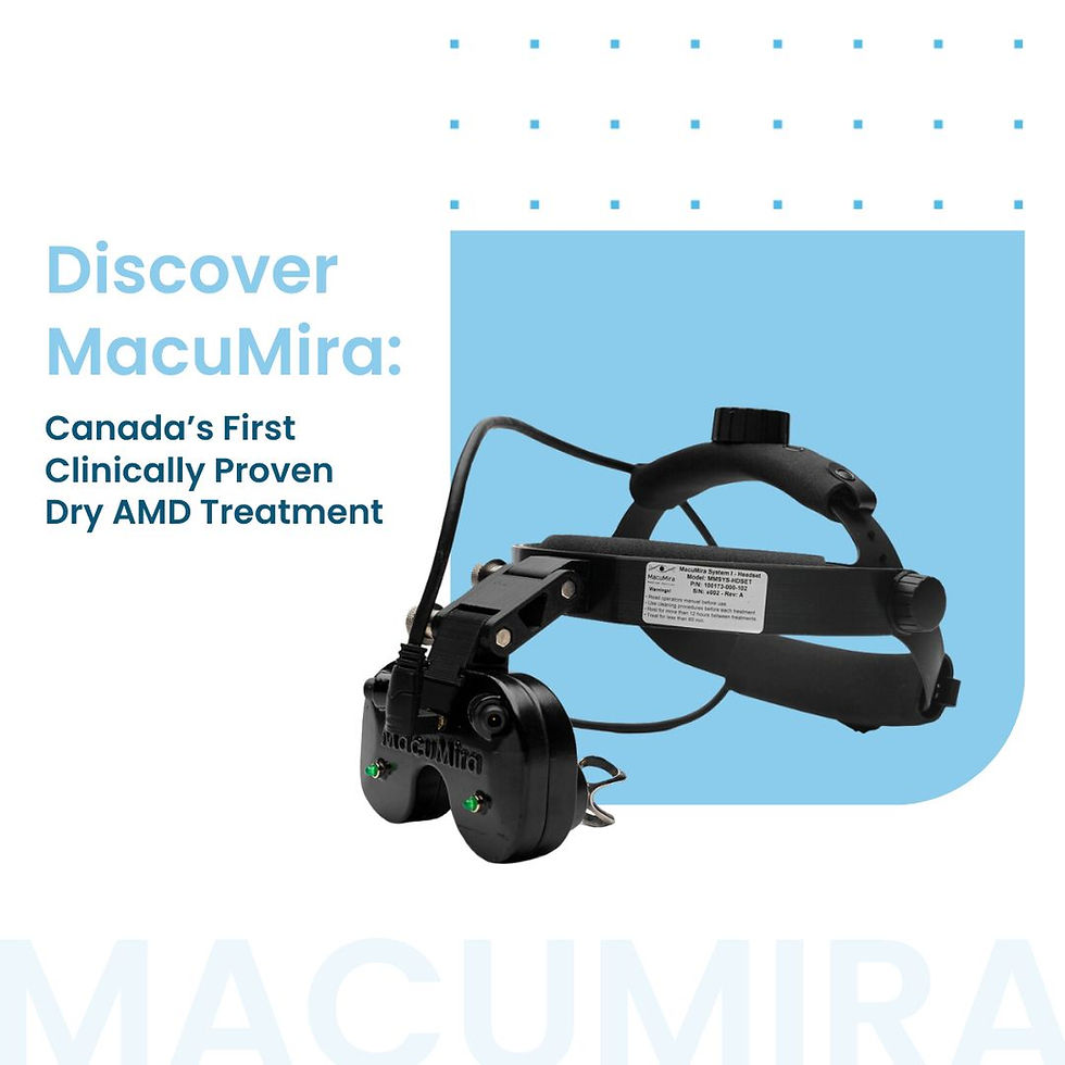 MacuMira Dry AMD Treatment Device