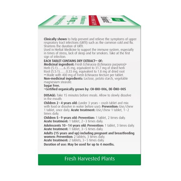 Echinaforce, 120 Tablets side 2