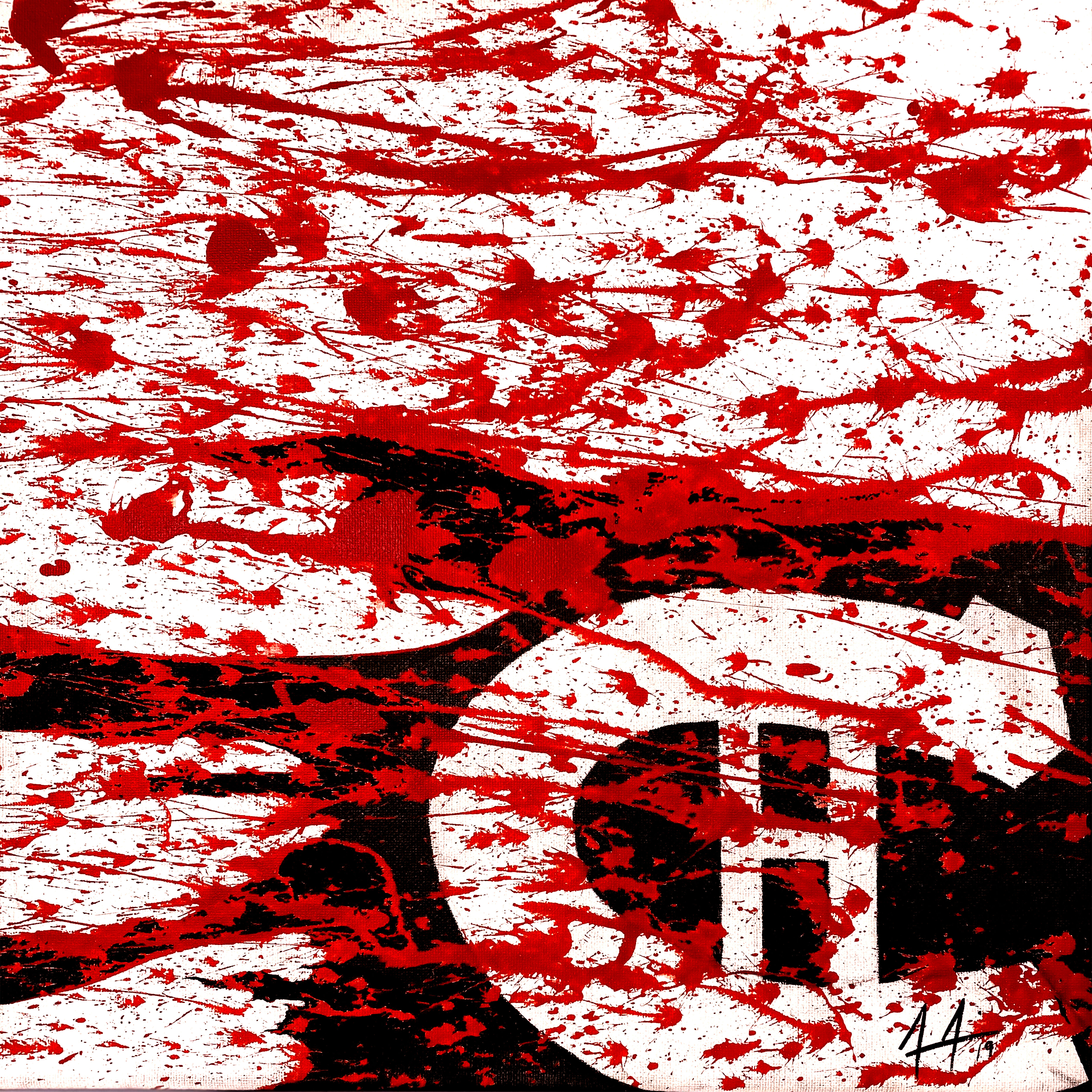 Cloud Bursting Painting Series – Red Hab