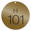 Thumbnail: ROUND BRASS VALVE TAGS – H CODE
