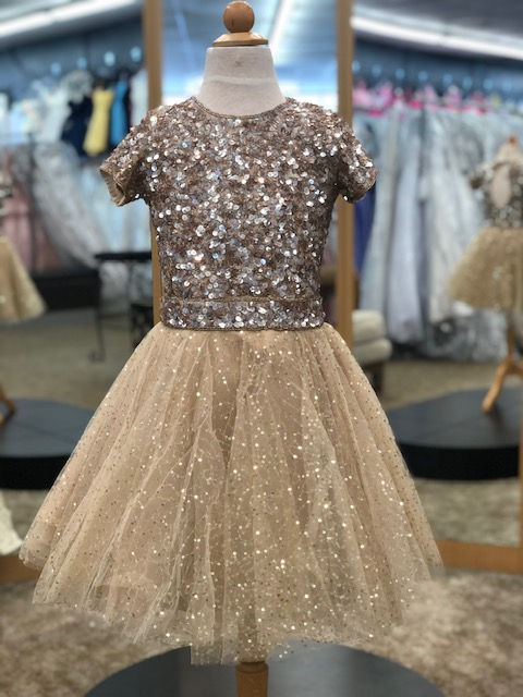 Sherri Hill K52153 Gold