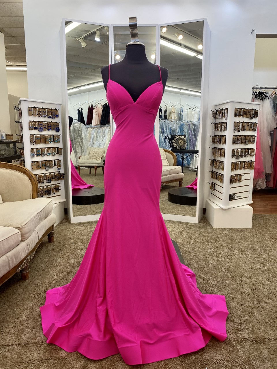 Sherri Hill 53879 Bright Fuchsia