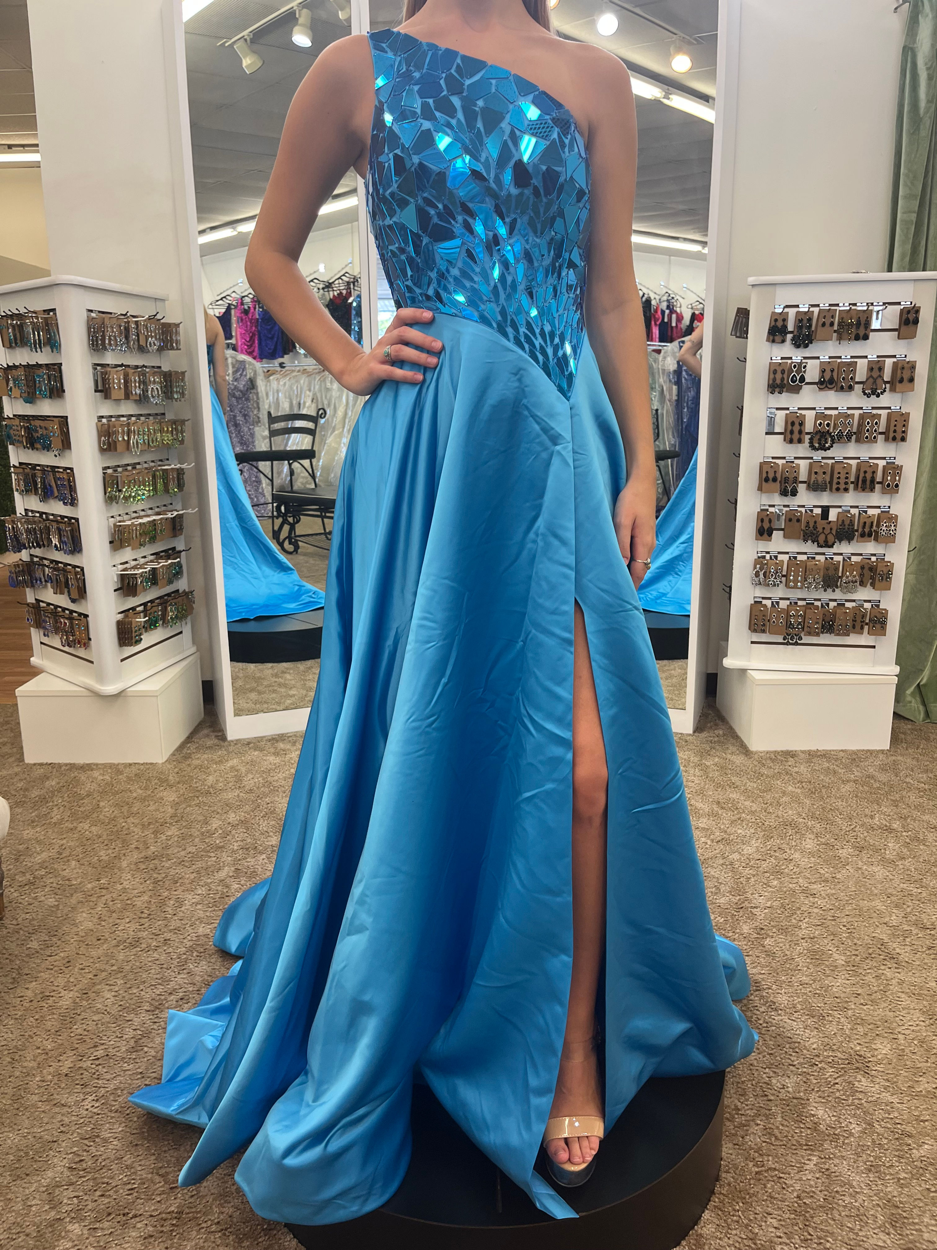 Sherri Hill 55216 Blue