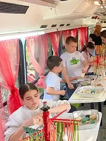 סדנת בישול איטלקית לבת מצווה וימי הולדת באוטובוס