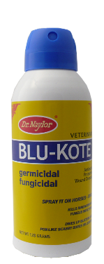 spray can of Dr. Naylor Blu-Kote