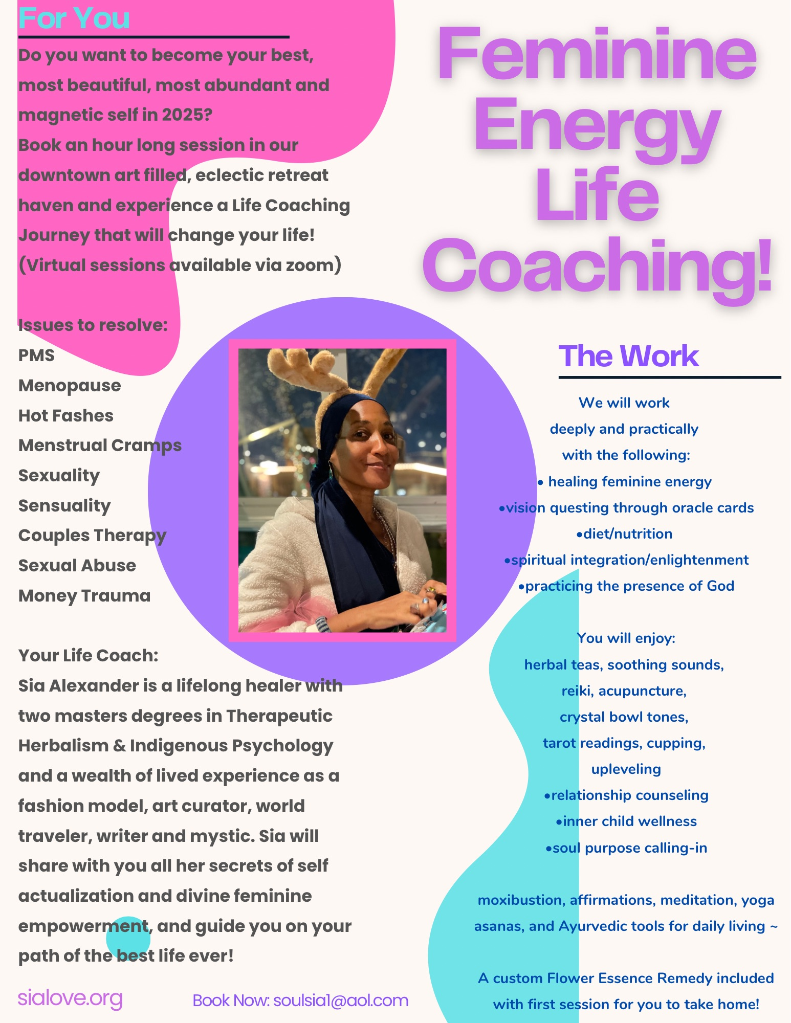 Feminine Energy Life Coaching