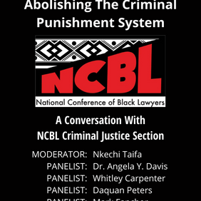"ABOLISHING THE CRIMINAL PUNISHMENT SYSTEM"