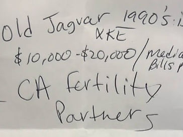 A note detailing the supposed agreement between Travolta and Keough that served as evidence in the ongoing lawsuit. Superior Court of the State of California. (Via NBC News)