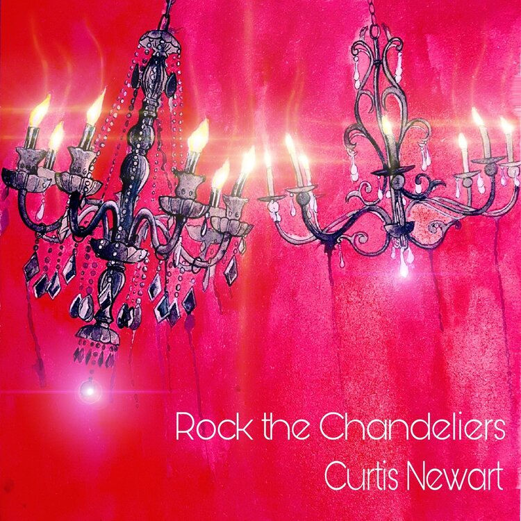 Thumbnail: Signed Rock The Chandeliers CD Curtis Newart