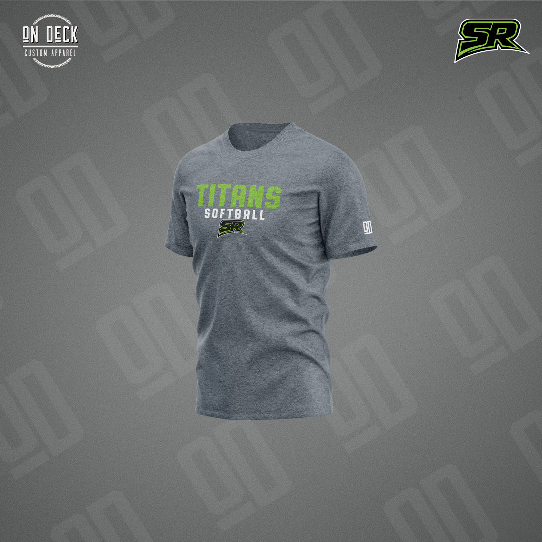 YOUTH ATC 24EVER Ring Spun Cotton Tee (Printed Logo) - SRMB Titans Softball