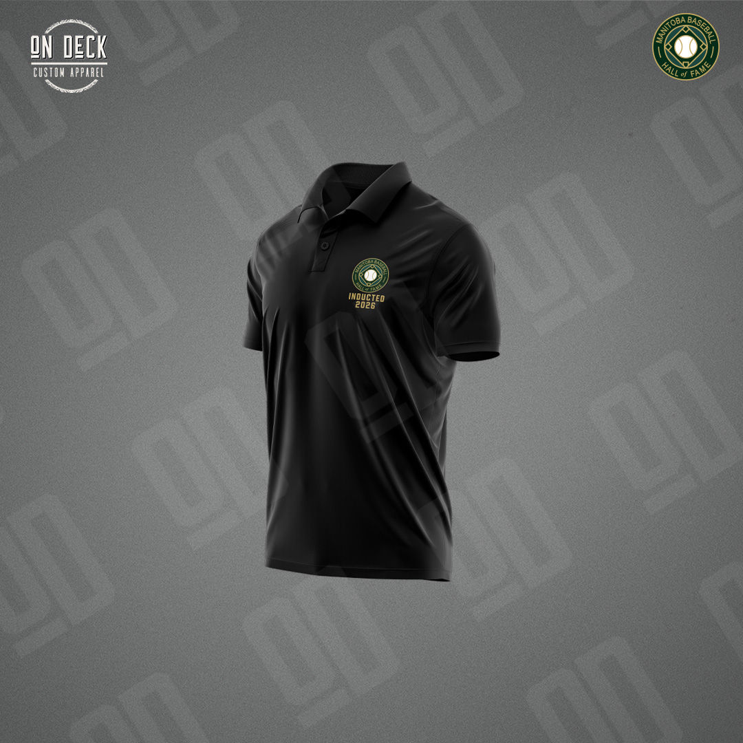 "INDUCTED" Russell Essential Polos (Printed Logo) - MB Hall of Fame
