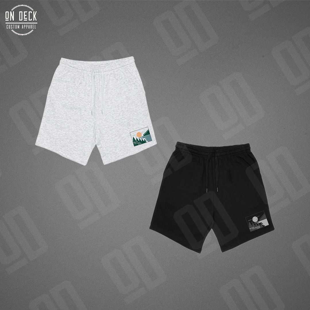 JLH 7" Sweatshorts - Black Sturgeon Lake