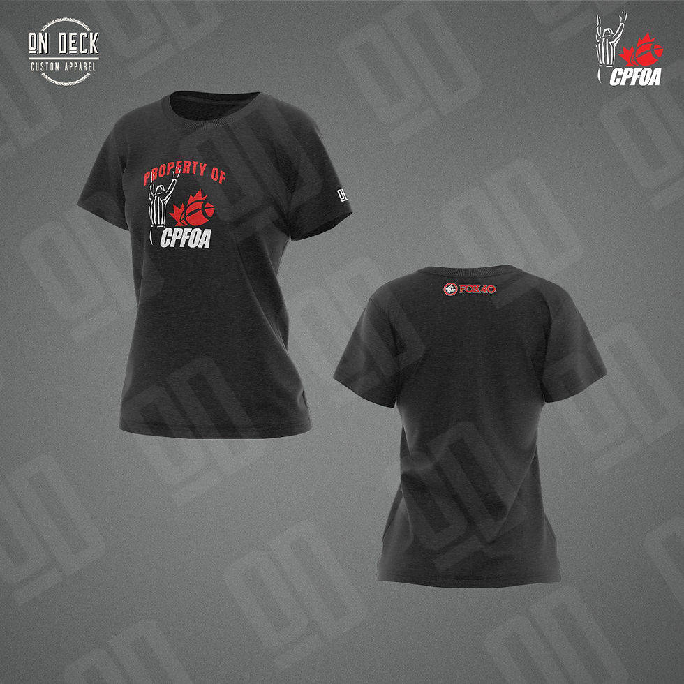 Thumbnail: WOMENS KOI Element Tshirt Property Of Logo (Printed Logo)- CPFOA 2024