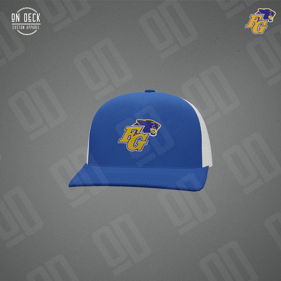 Pacific Headwear Trucker Hat (Embroidered Logo) - Fort Garry Lions