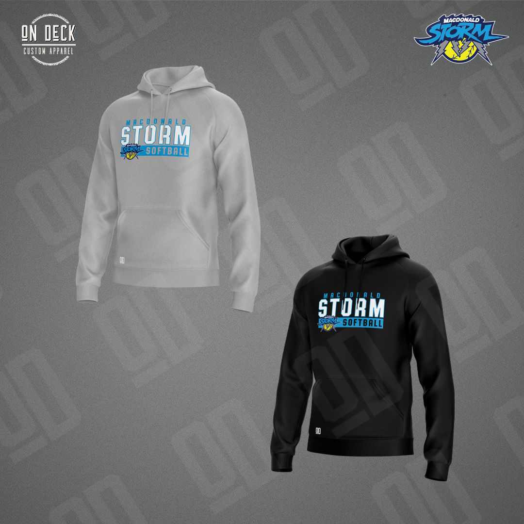 ATC Performance Game Day Hoodie (Printed Logo) - Macdonald Storm