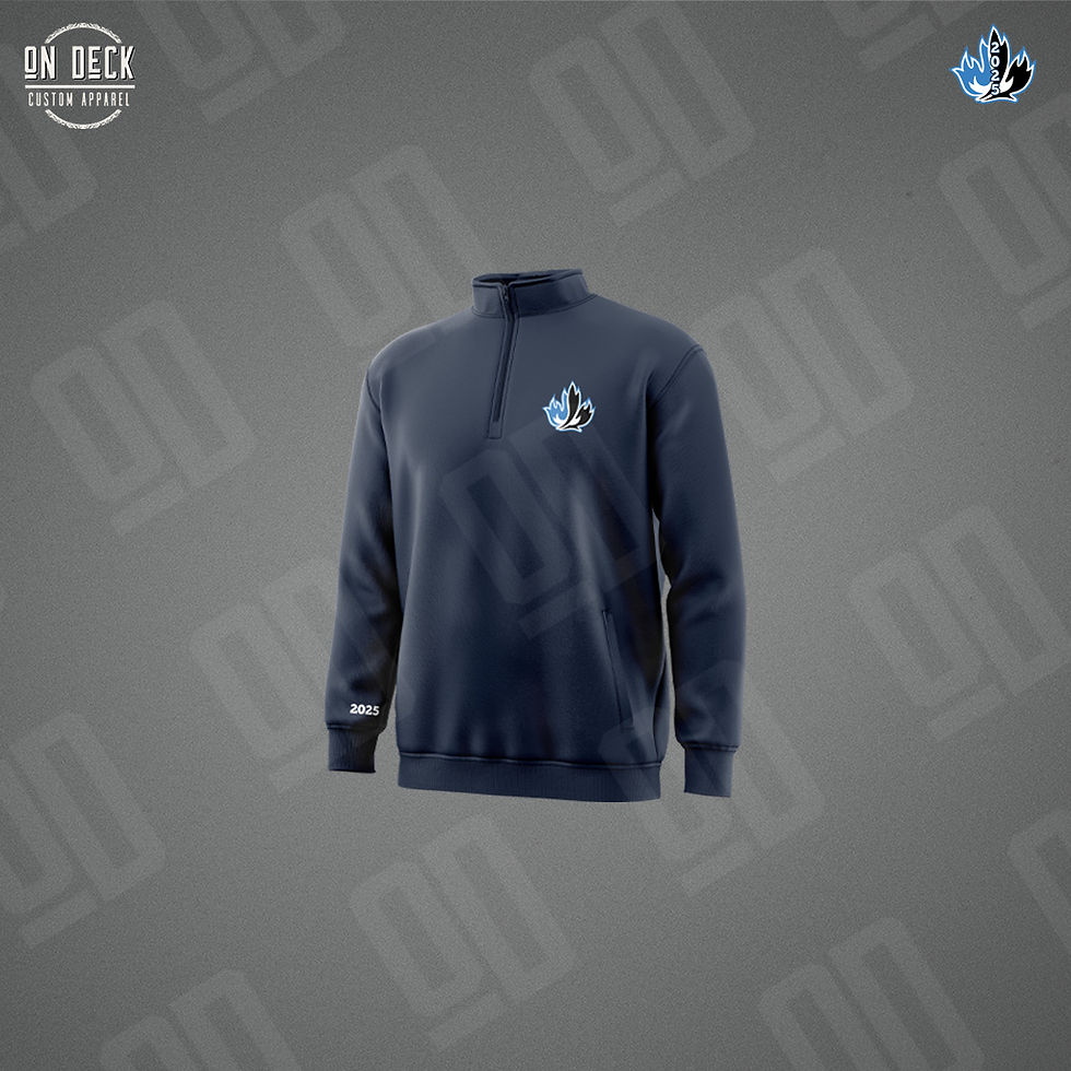 Thumbnail: JLH Unisex Quarter Zip Sweatshirt - CJS Grad