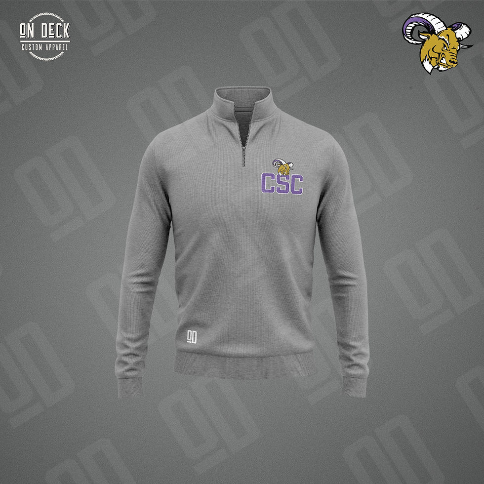 Thumbnail: Russell Fleece 1/4 Zip Pullover (Printed Logo) - Stonewall Collegiate
