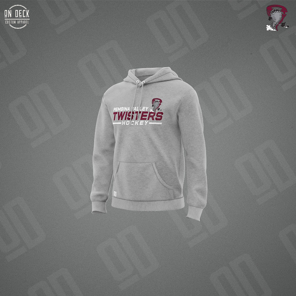 Thumbnail: YOUTH JLH Unisex Hoodie (Printed Logo) - Pembina Valley Twisters