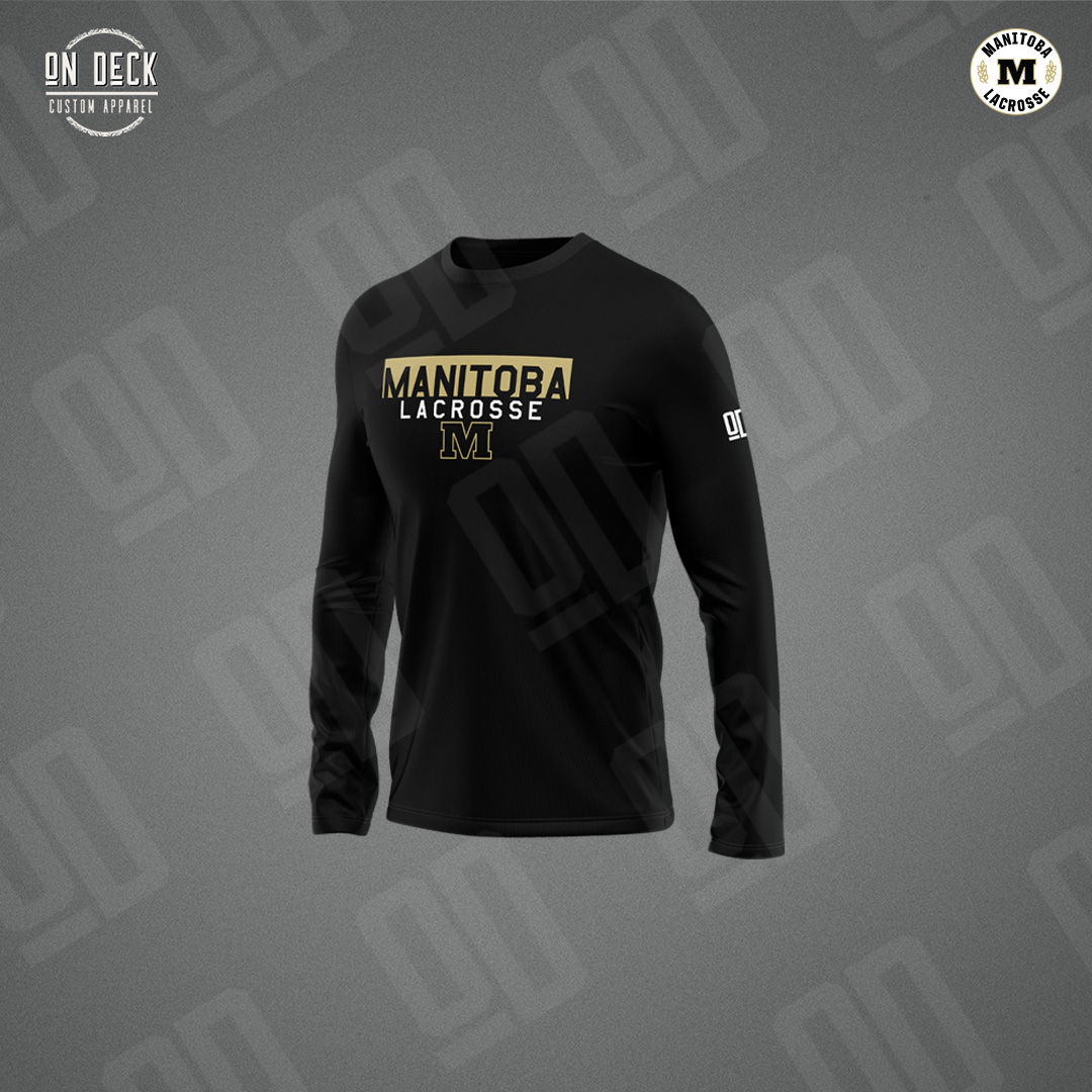 ATC S350LS Performance Long Sleeve Shirt (Printed Logo) - Manitoba Lacrosse
