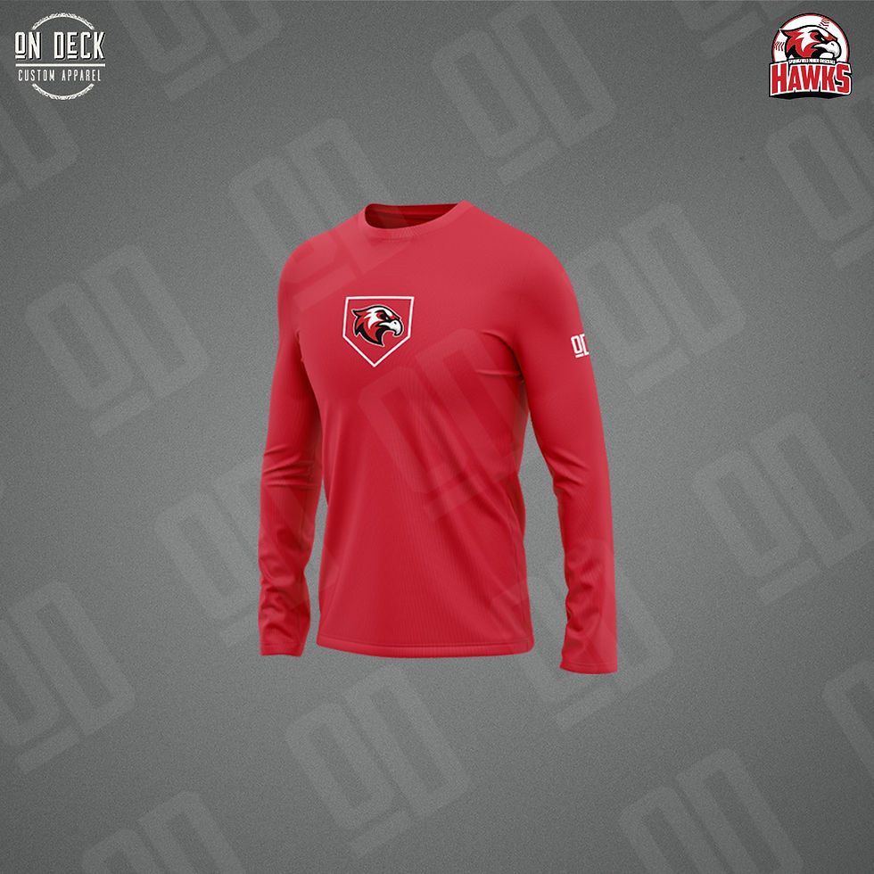 Thumbnail: ATC Performance LS Shirt (Printed Logo) - Springfield Hawks