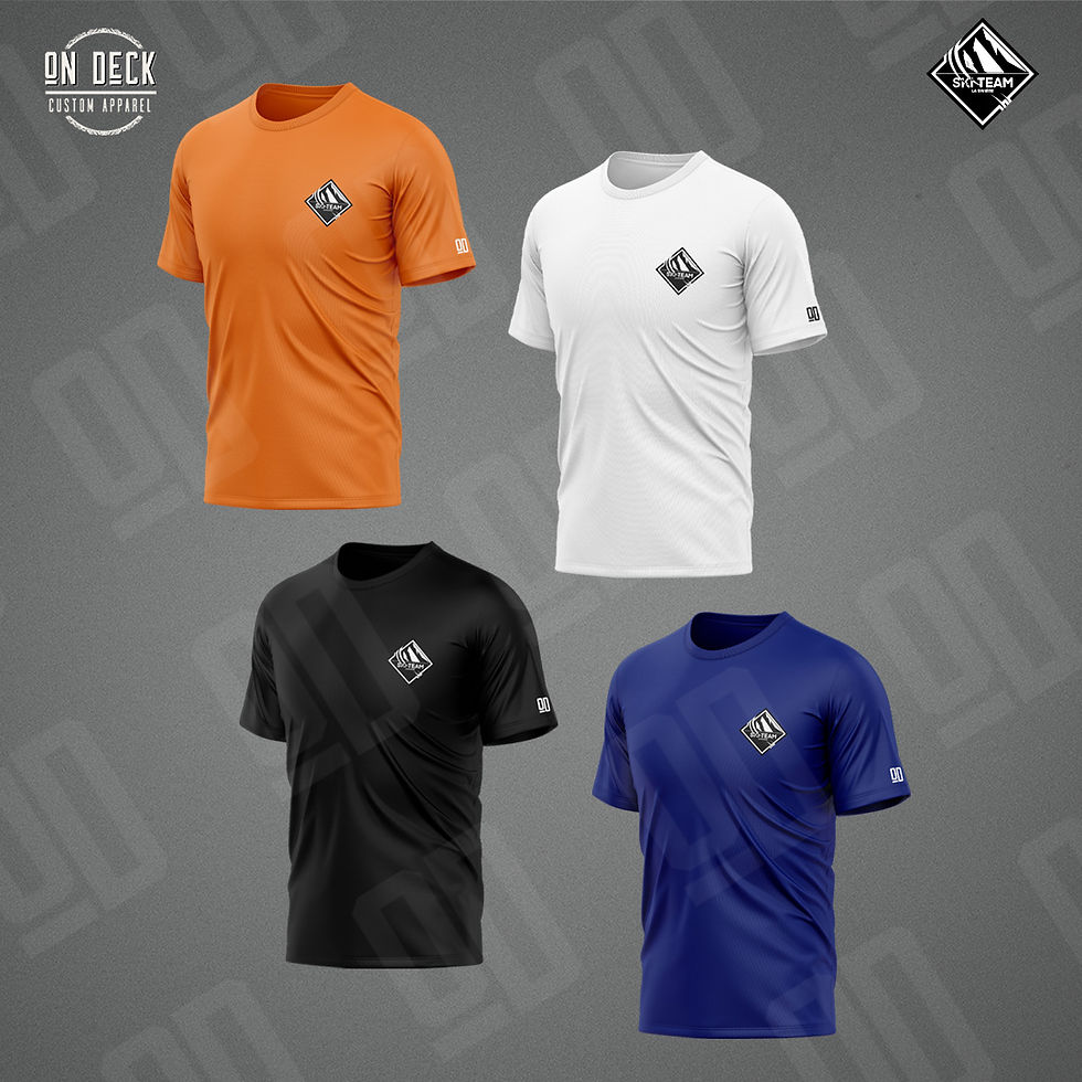 Thumbnail: YOUTH Koi Element Ring Spin Cotton Tee (Printed Logo) - La Riviere Ski
