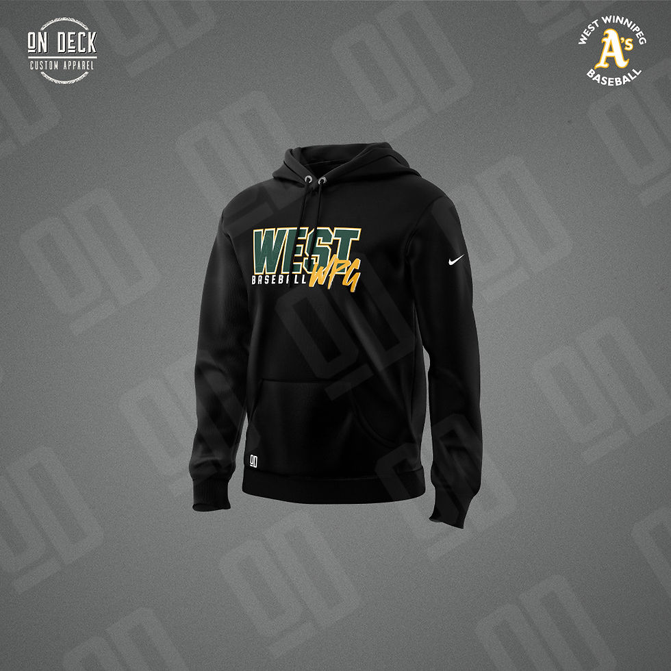 Thumbnail: Nike Club Fleece Pullover Hoodie (Printed Logo) - West Winnipeg A's