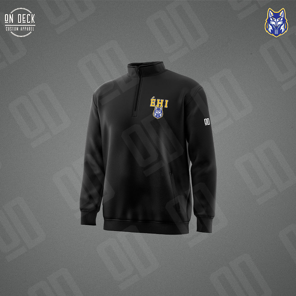 Thumbnail: Russell Dri Power Fleece Quarter Zip (Printed Logo) - EHI