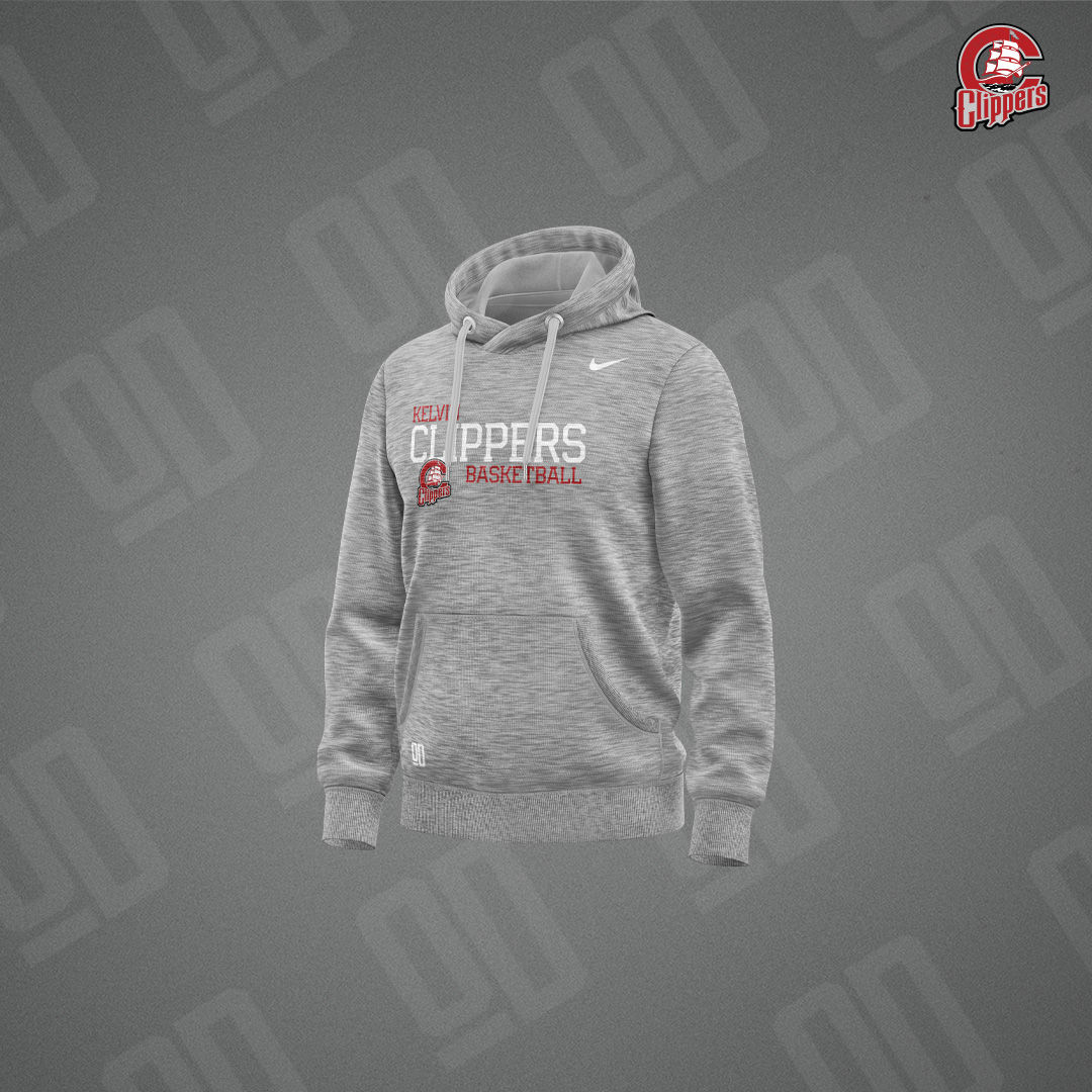 Nike Club Fleece Pullover Hoodie (Printed Logo) - Kelvin Basketball