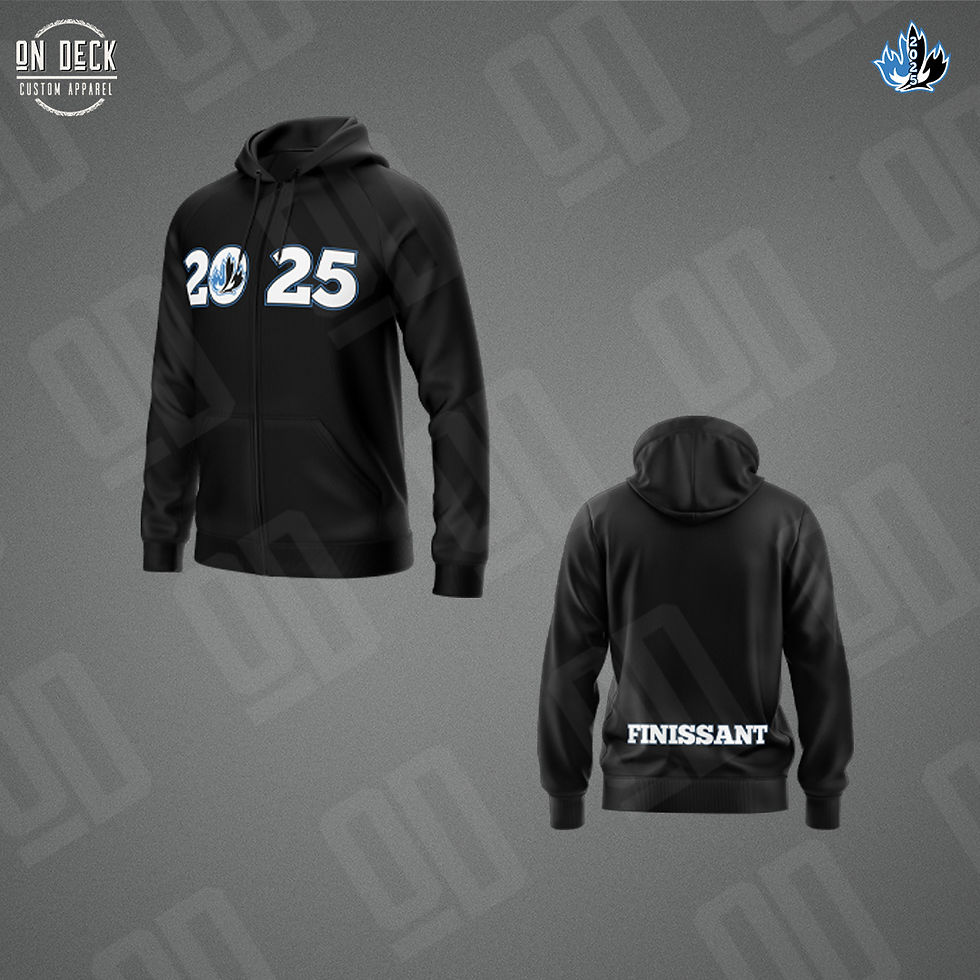 Thumbnail: JLH Unisex Full Zip Hoodie - CJS Grad