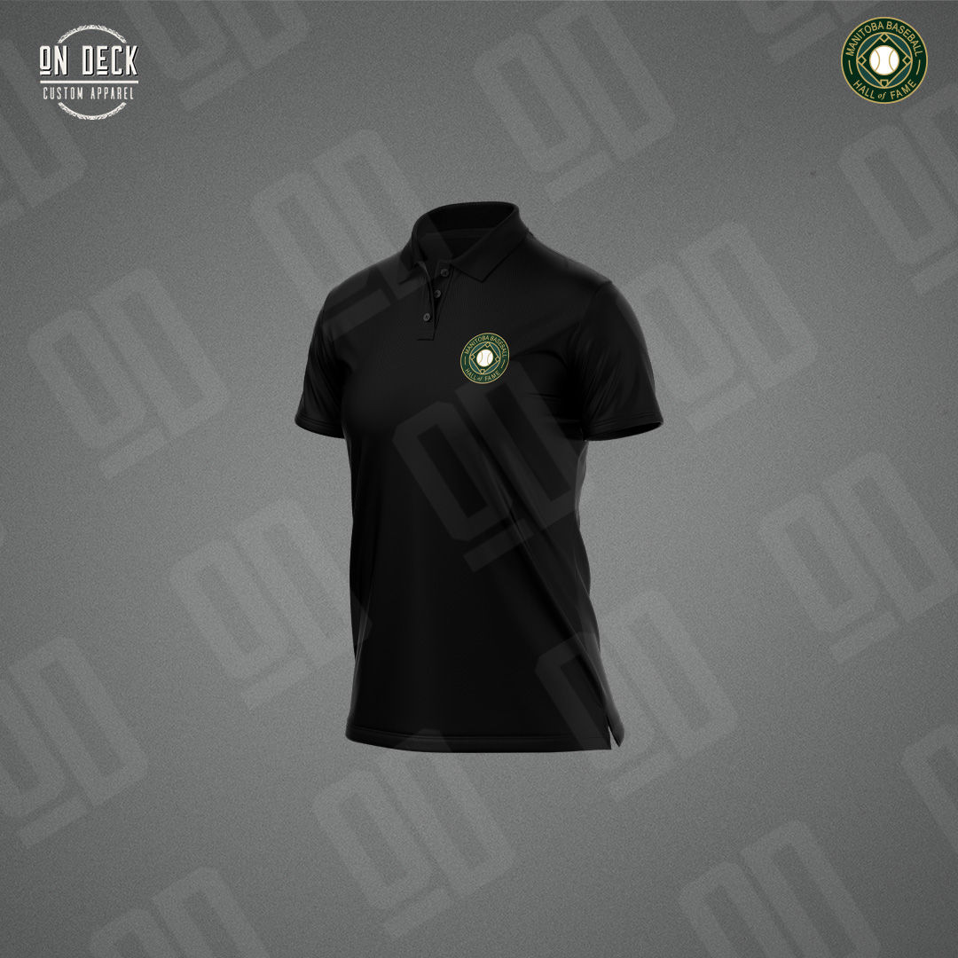 WOMENS Russell Essential Polos (Printed Logo) - MB Hall of Fame